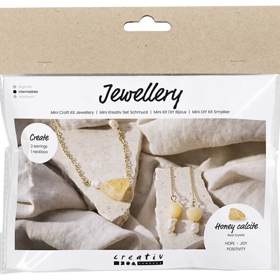 Creativ Company Mini Craft Kit Jewellery| Beads|Diy-Kits, Beads And Jewellery Making