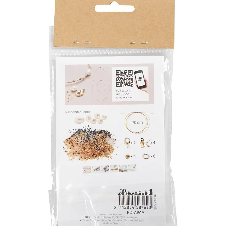 Creativ Company Mini Craft Kit Jewellery| Beads|Diy-Kits, Beads And Jewellery Making