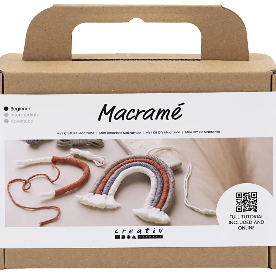 Creativ Company Mini Craft Kit Macramé| Macramé|Diy-Kits, Textiles And Yarn