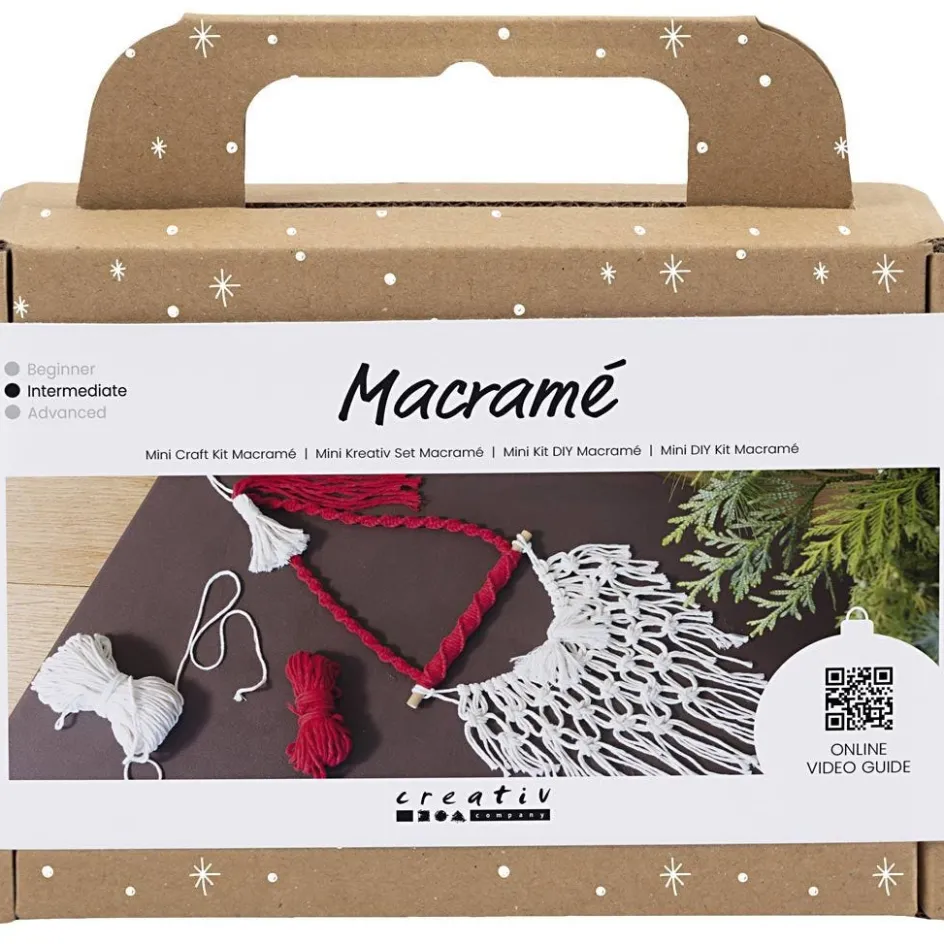 Creativ Company Mini Craft Kit Macramé| Macramé|Diy-Kits, Textiles And Yarn