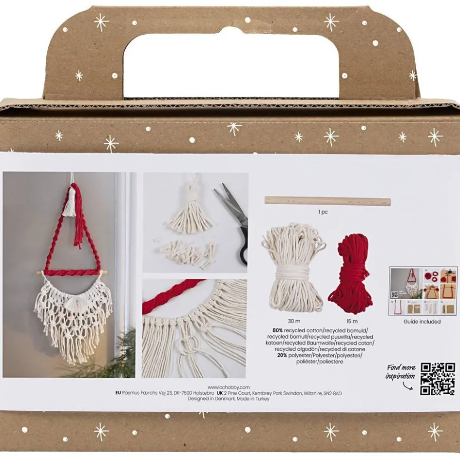 Creativ Company Mini Craft Kit Macramé| Macramé|Diy-Kits, Textiles And Yarn