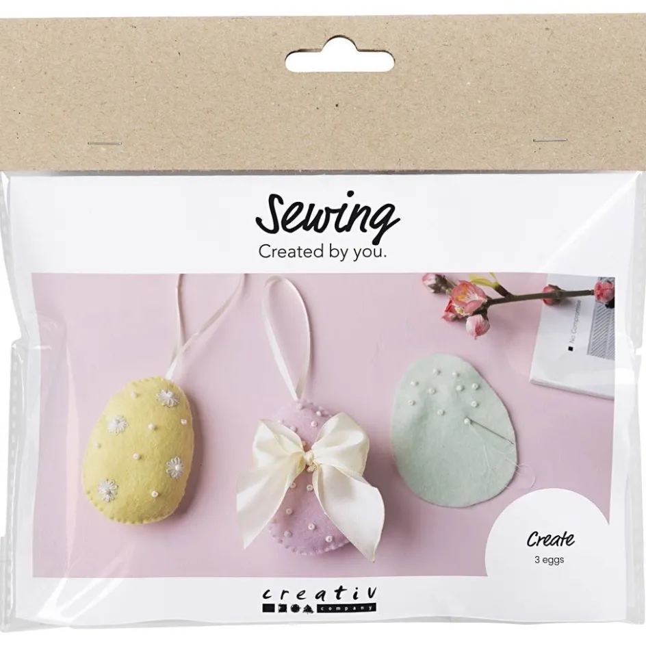 Creativ Company Mini Craft Kit Sewing| Felt And Fleece|Diy-Kits, Textiles And Yarn