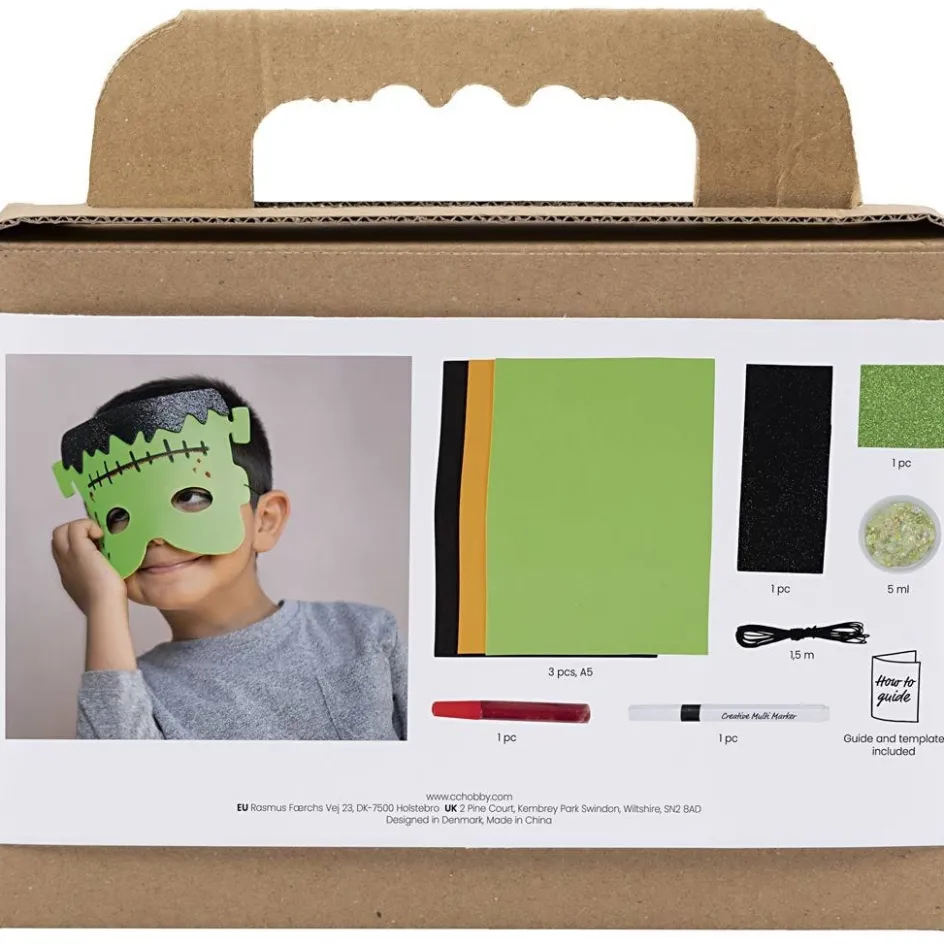Creativ Company Mini Craft Kit Spooky Dress-Up| Paper Decorations And Paper Figures|Paper And Card