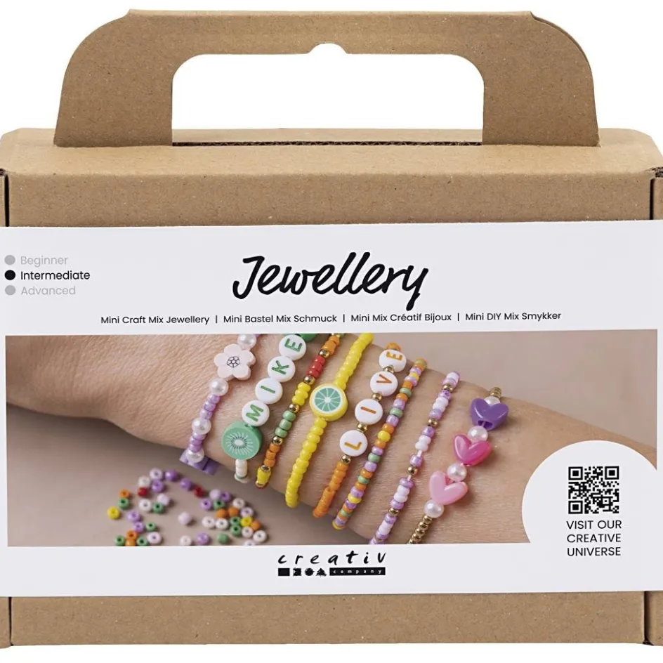 Creativ Company Mini Craft Mix Jewellery| Beads|Diy-Kits, Beads And Jewellery Making