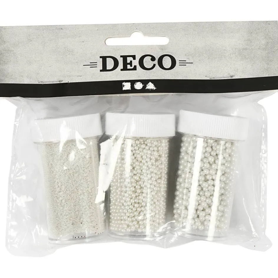 Creativ Company Mini Glass Beads| Glitter, Foil And Seals