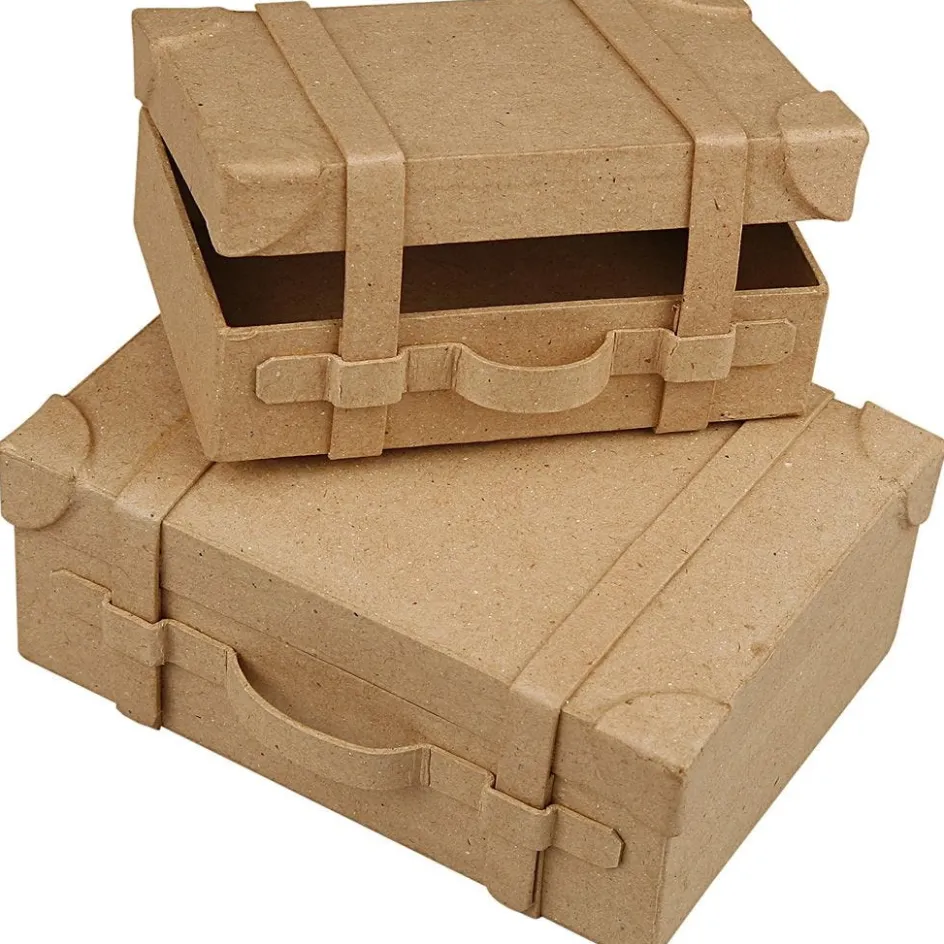 Creativ Company Mini Vintage Suitcases| Boxes And Storage