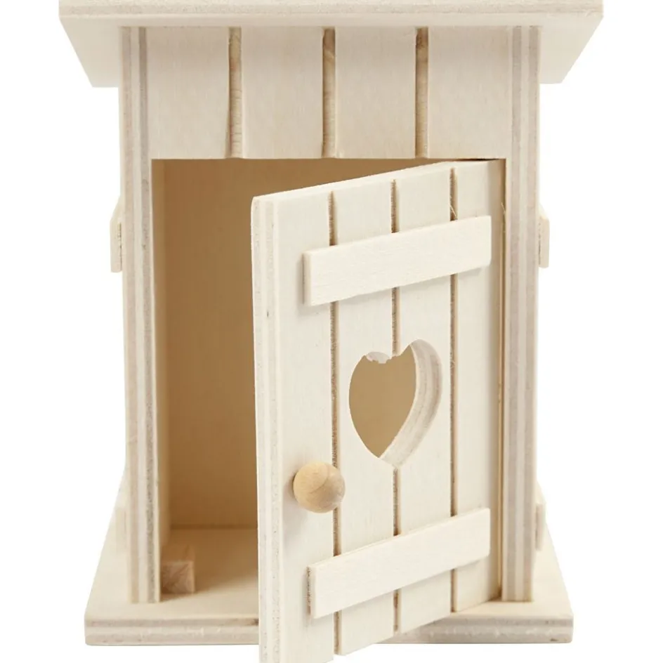 Creativ Company Miniature outhouse| Miniature