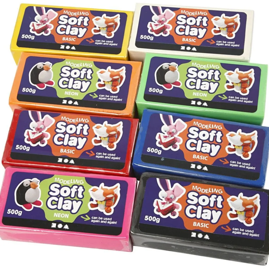Creativ Company Modelling Clay| Non-Hardening Modelling Clay