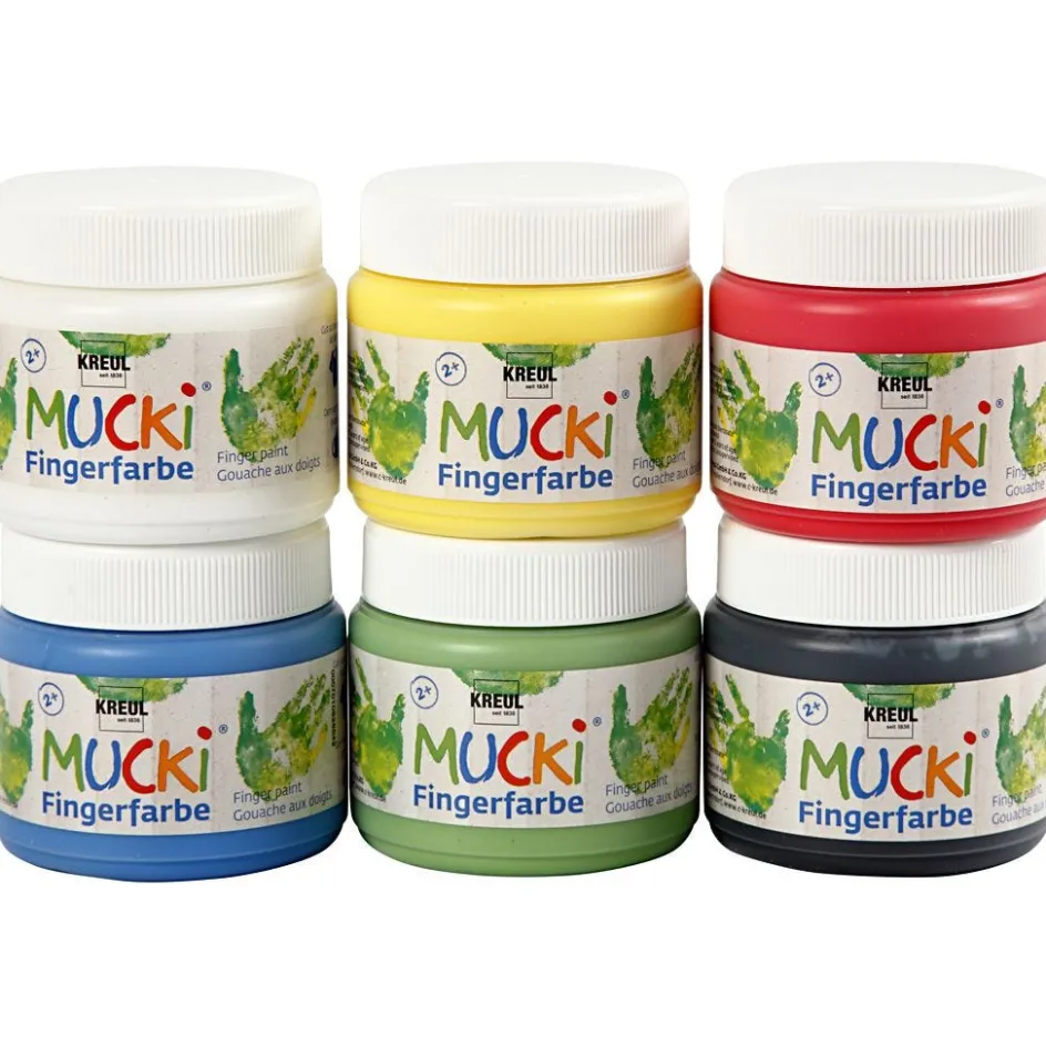 Kreul Mucki Finger Paint| Paints And Painting Accessories|Children'S Paint