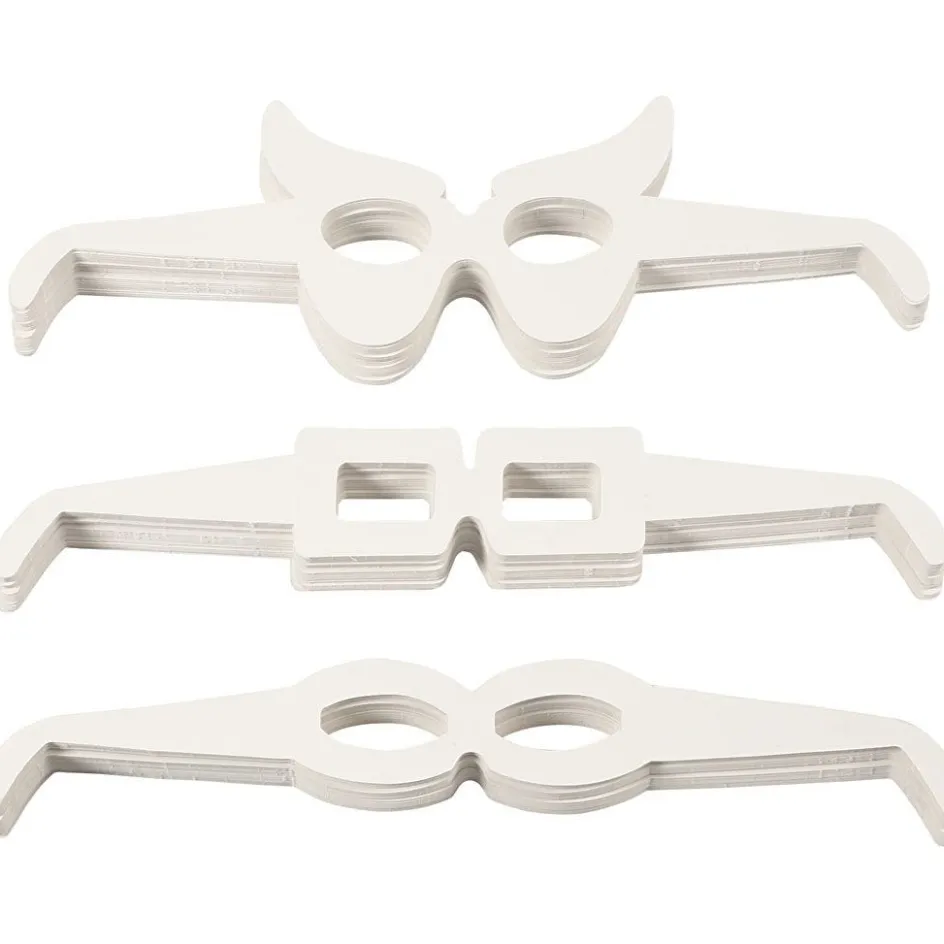 Creativ Company Novelty Glasses| Paper Decorations And Paper Figures|Masks
