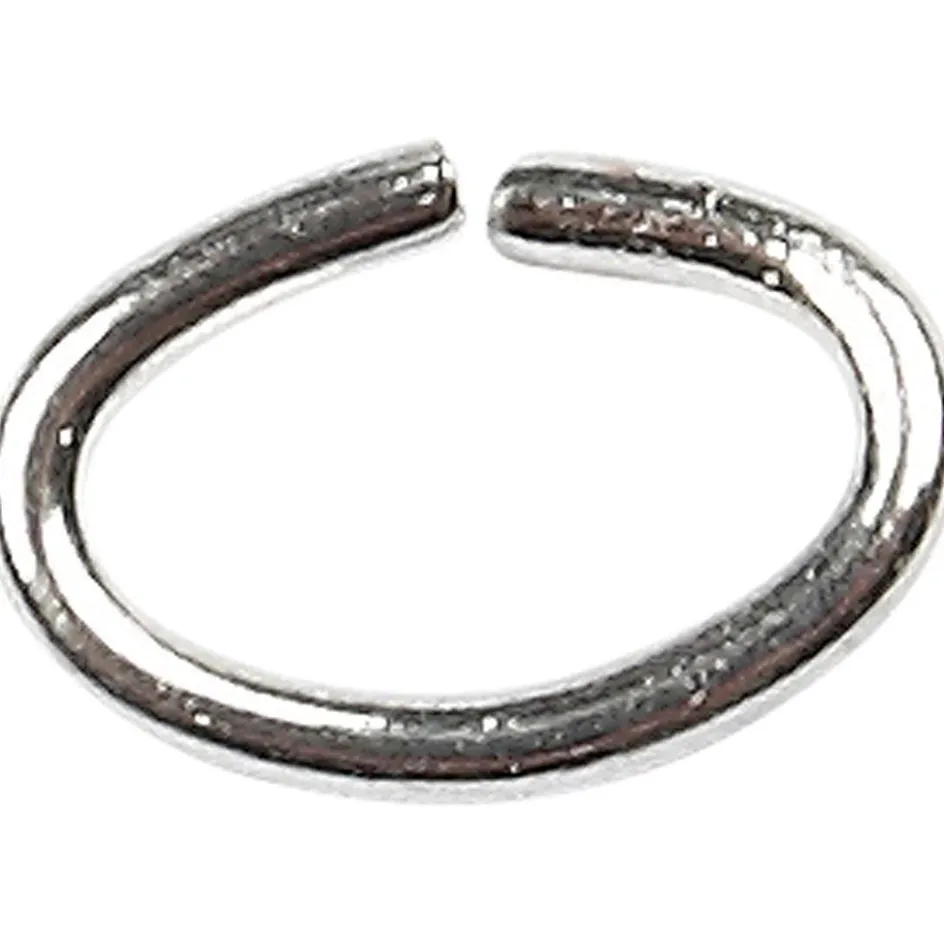 Creativ Company Oval Jump Rings| Jewellery Making Elements