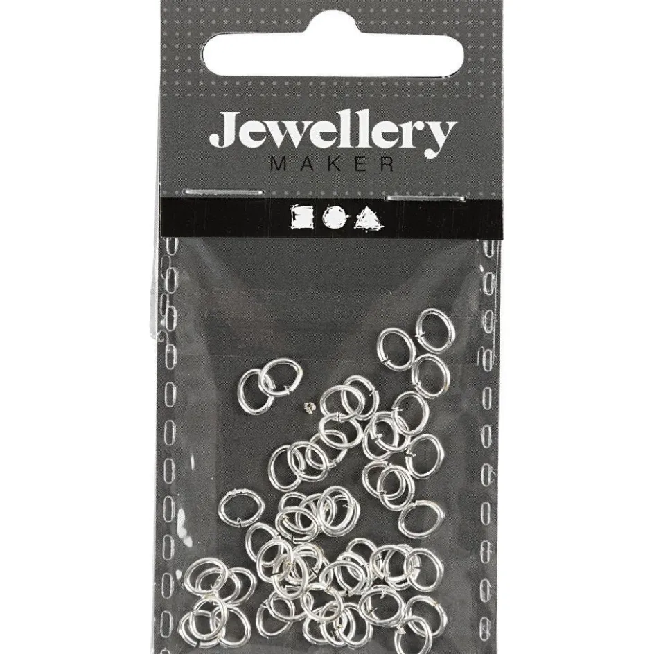 Creativ Company Oval Jump Rings| Jewellery Making Elements