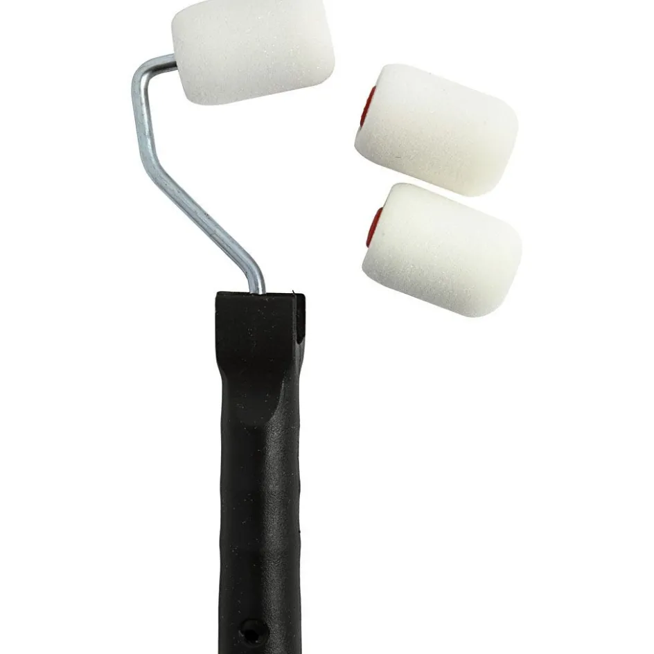 Creativ Company Paint Rollers with handle| Brushes, Spatulas And Pallets