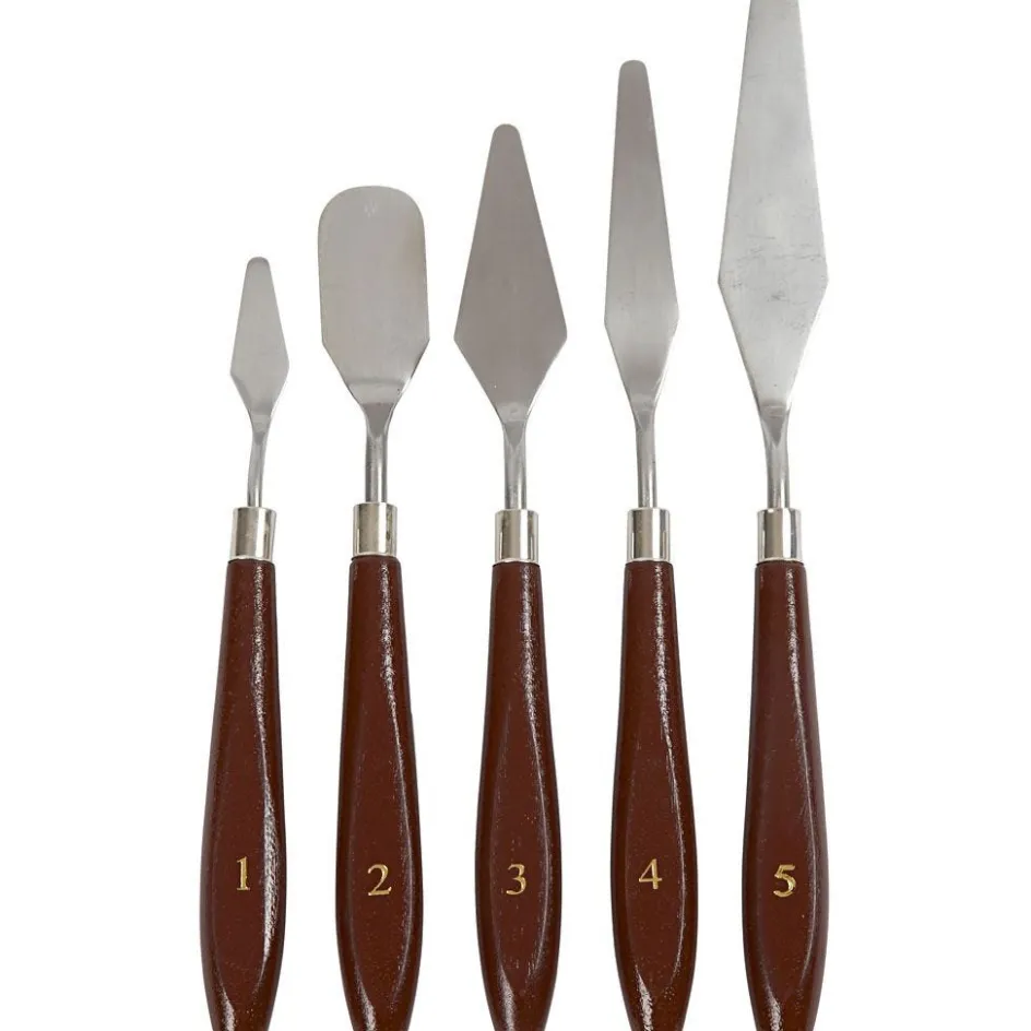 Creativ Company Pallette Set| Brushes, Spatulas And Pallets