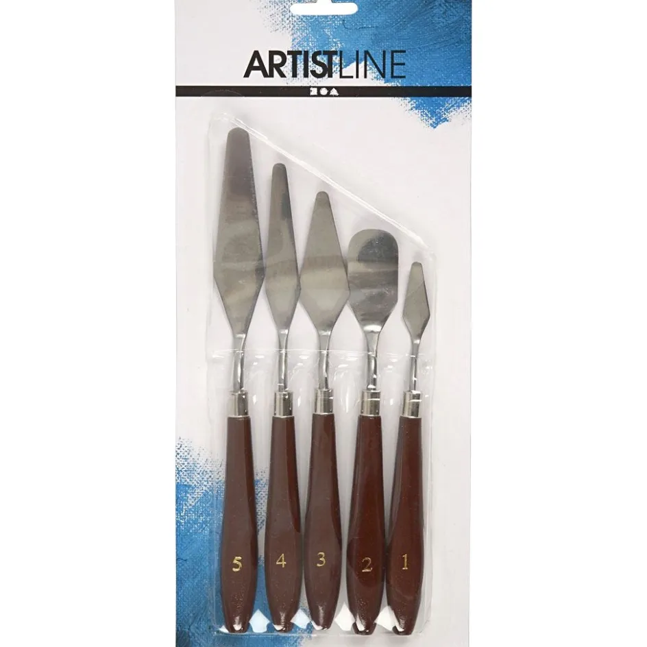 Creativ Company Pallette Set| Brushes, Spatulas And Pallets