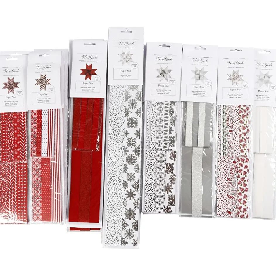 Creativ Company Paper Star Strips| Paper Decorations And Paper Figures