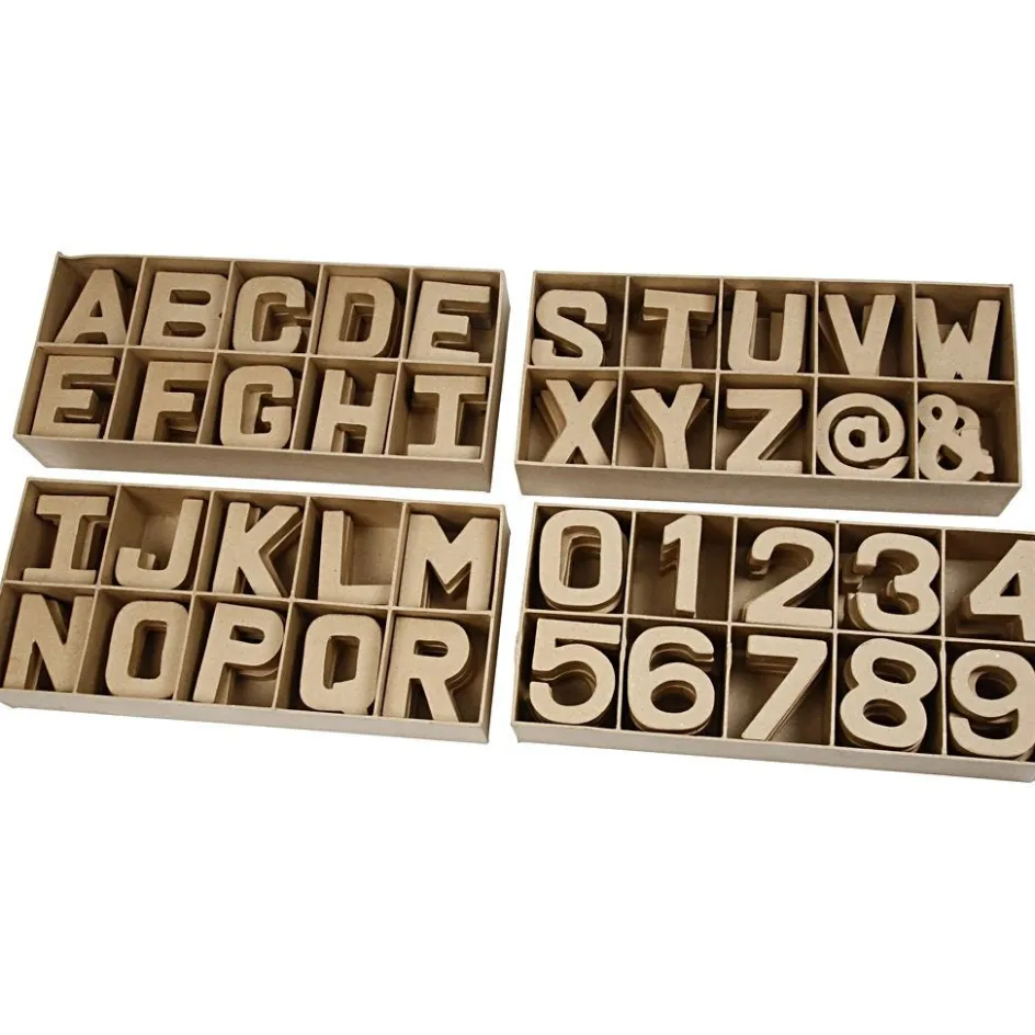 Creativ Company Papier-mâché letters| Letters, Numbers And Words
