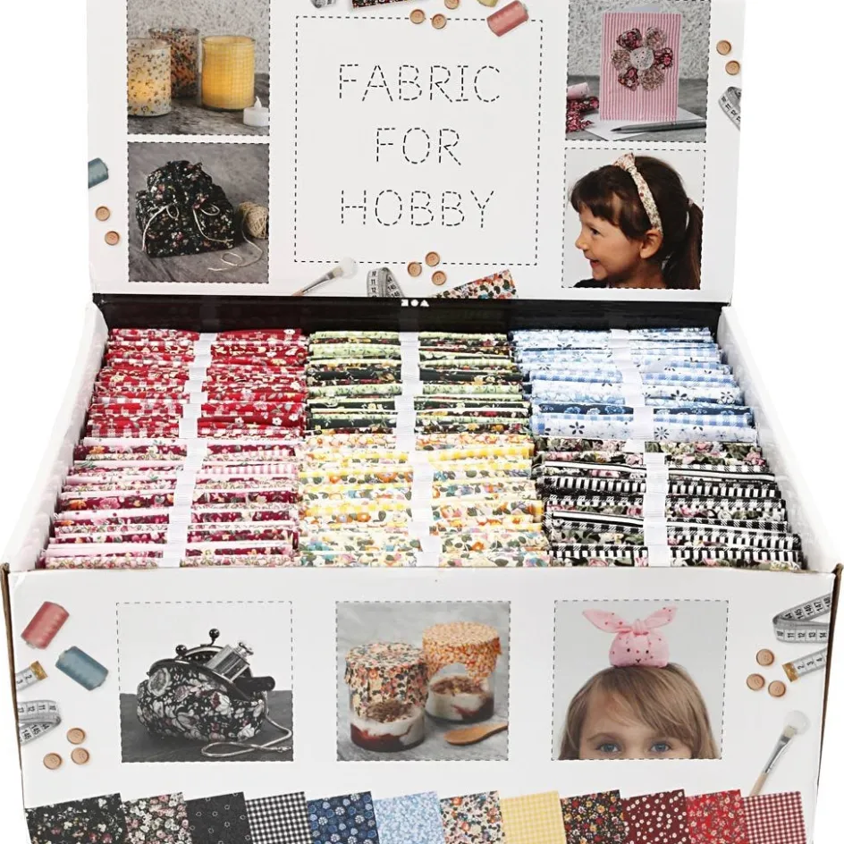 Creativ Company Patchwork Fabric| Patches Of Fabric And Leather