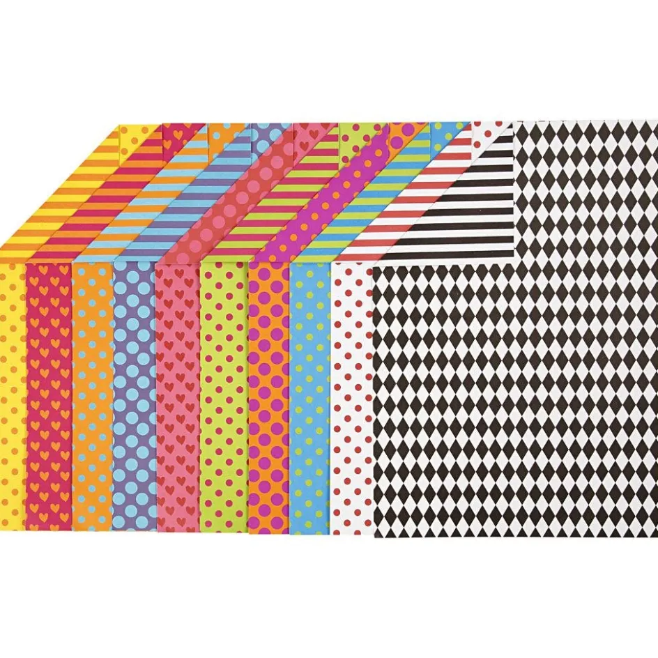 Creativ Company Patterned Card| Advent Gifts And Calendar Gifts|Paper And Card