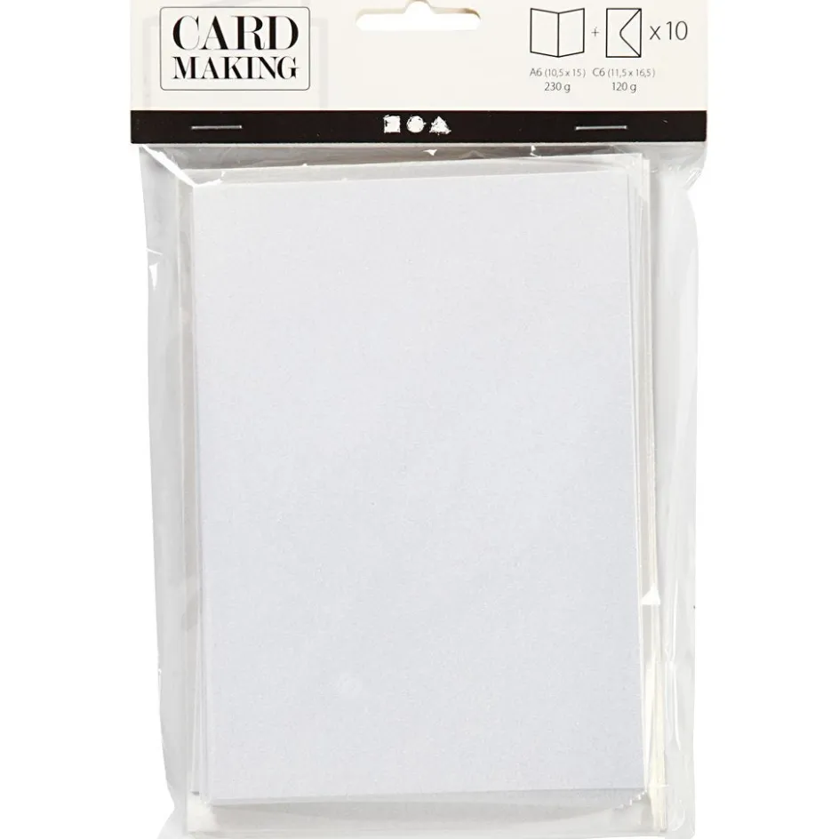 Creativ Company Pearlescent Cards & Envelopes| Cards And Envelopes