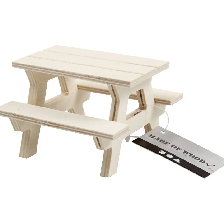 Creativ Company Picnic Bench| Miniature