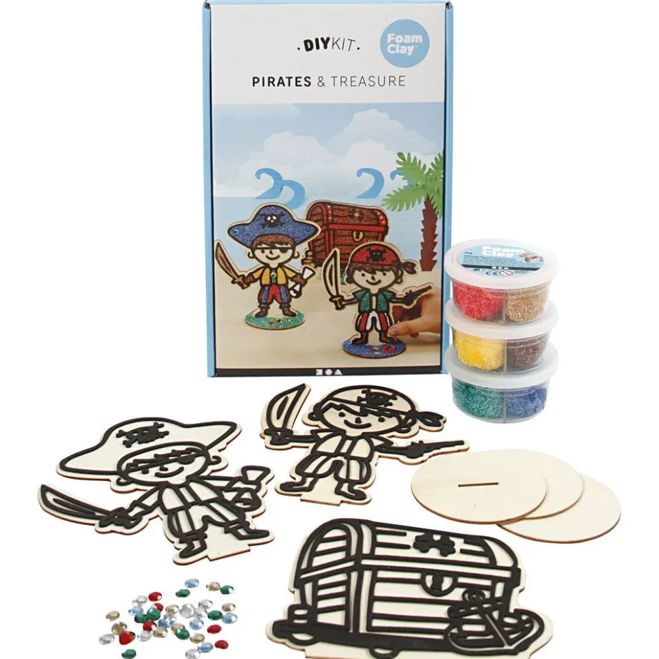 Foam Clay Pirate| Air Drying Clay And Modelling Compounds