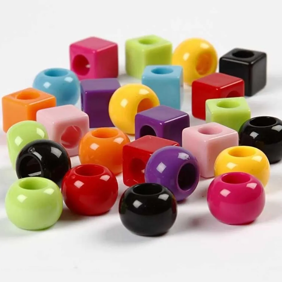 Creativ Company Plastic Beads| Advent Gifts And Calendar Gifts|Beads