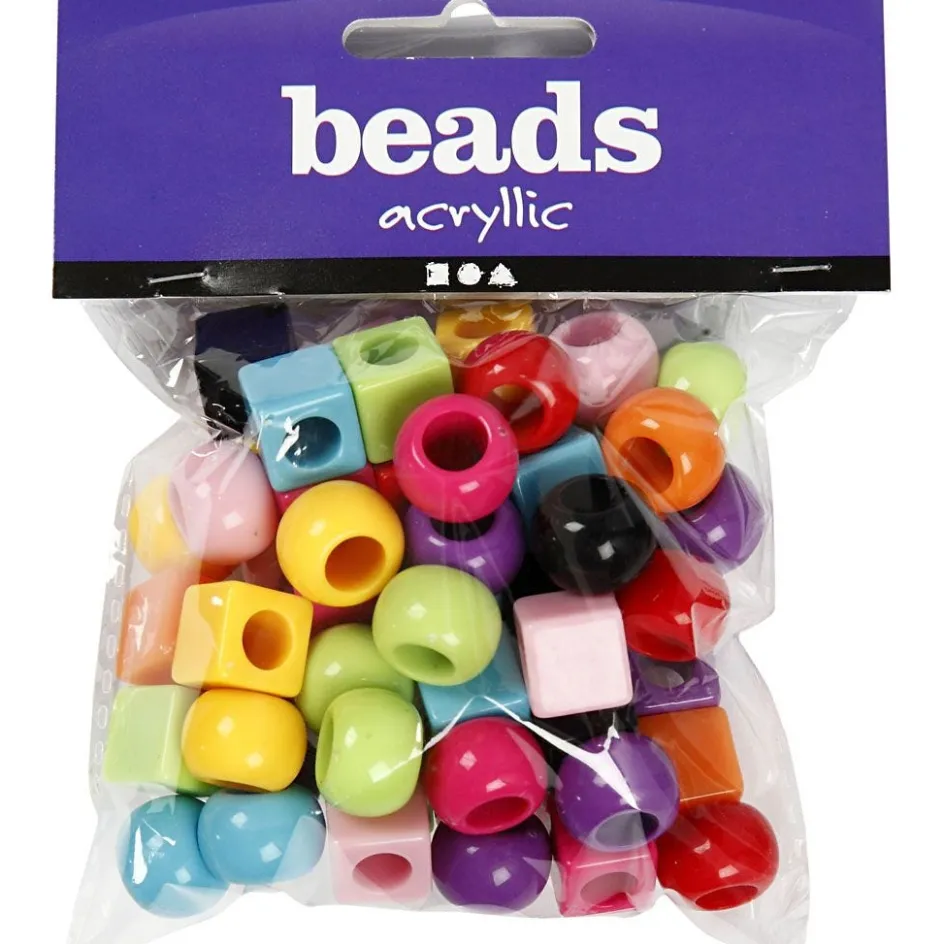 Creativ Company Plastic Beads| Advent Gifts And Calendar Gifts|Beads