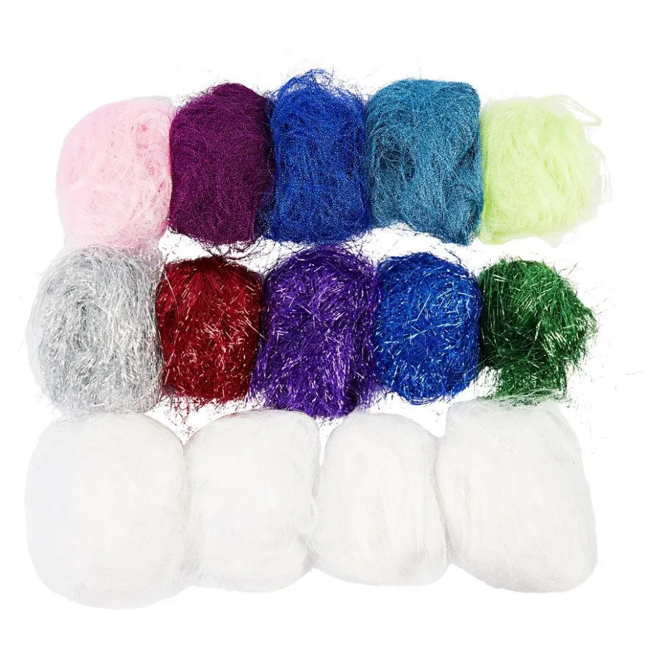 Creativ Company Plastic Fibres| Glitter, Foil And Seals