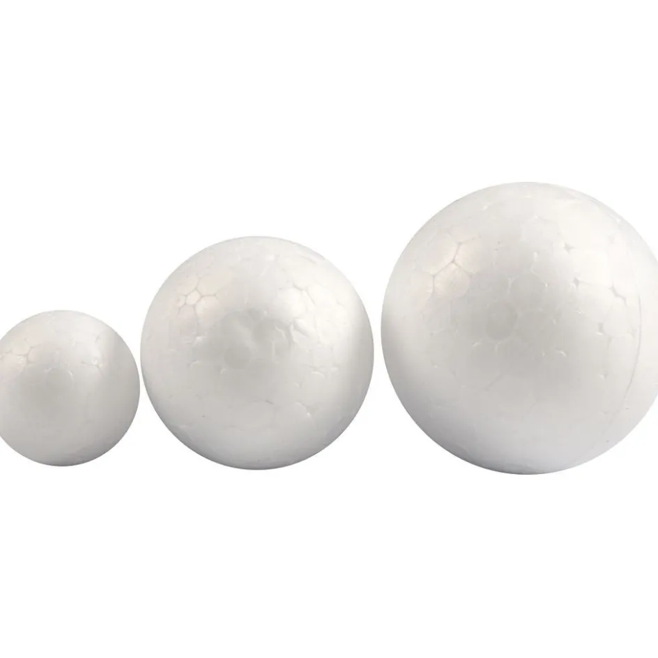 Creativ Company Polystyrene Balls| Figures, Eggs And Animals For Decorating