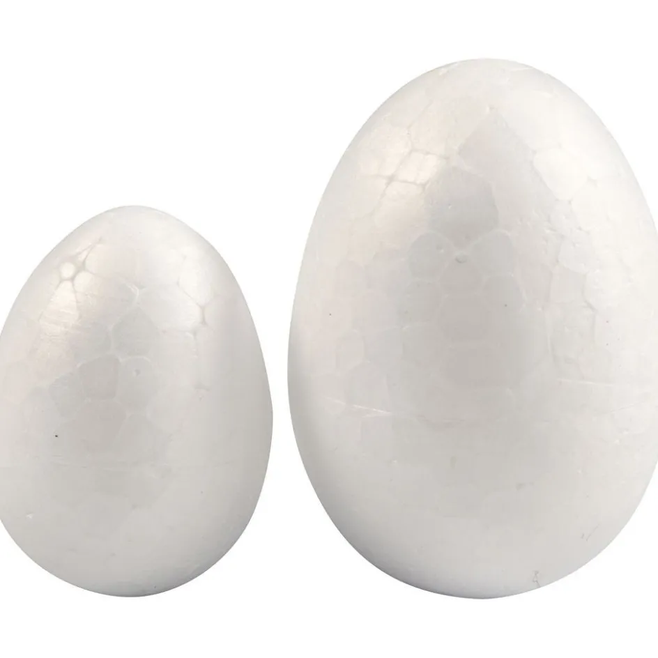 Creativ Company Polystyrene Eggs| Figures, Eggs And Animals For Decorating