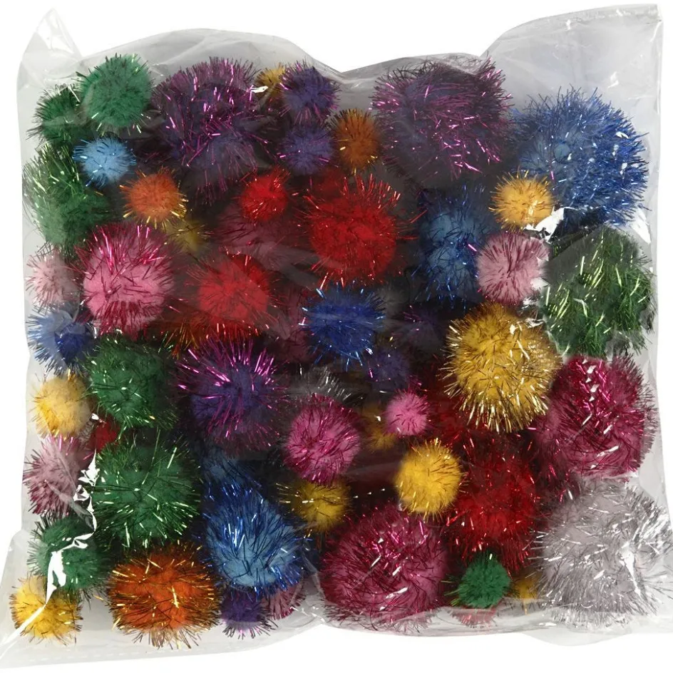 Creativ Company Pompoms| Feathers, Pom-Poms And Pipe Cleaners