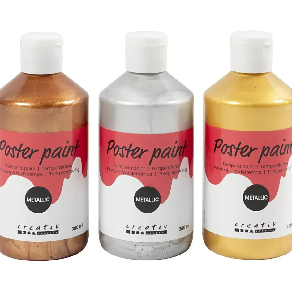 Creativ Company Poster paint Metallic| Children'S Paint