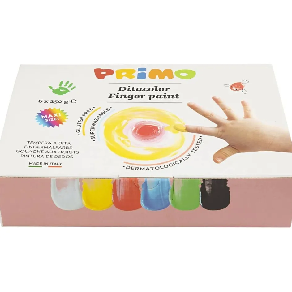 PRIMO Finger Paint| Paints And Painting Accessories|Children'S Paint
