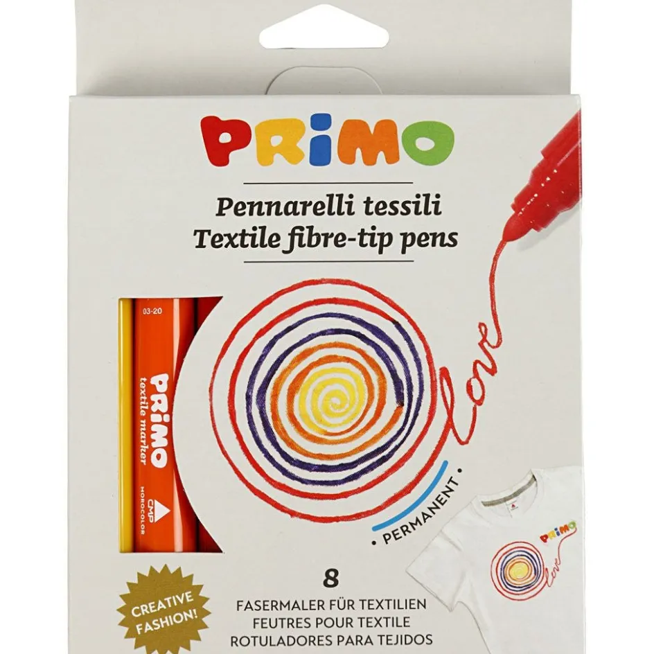 PRIMO Textile Markers| Paints And Painting Accessories|Textile Decoration