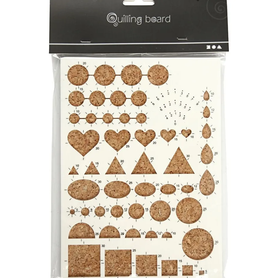 Creativ Company Quilling Board| Paper Decorations And Paper Figures