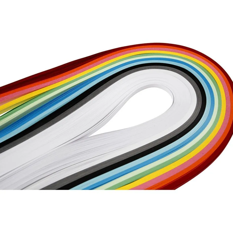Creativ Company Quilling Paper Strips| Paper Decorations And Paper Figures