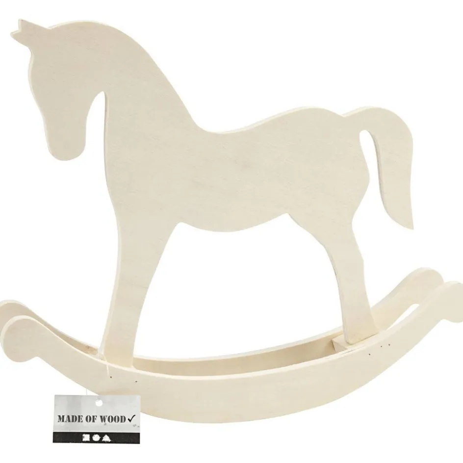 Creativ Company Rocking horse| Figures, Eggs And Animals For Decorating
