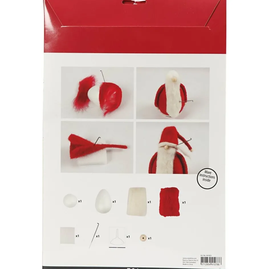 Creativ Company Santa| Wool|Diy-Kits, Textiles And Yarn