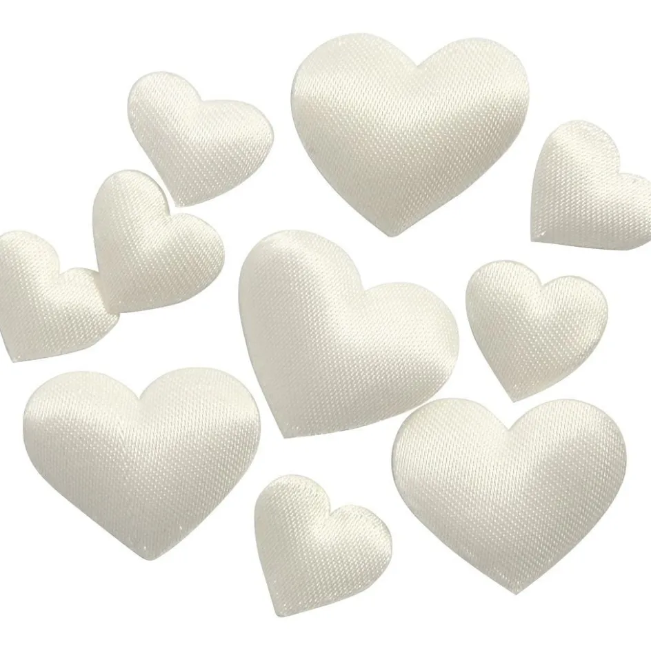 Creativ Company Satin Hearts| Small Decorations