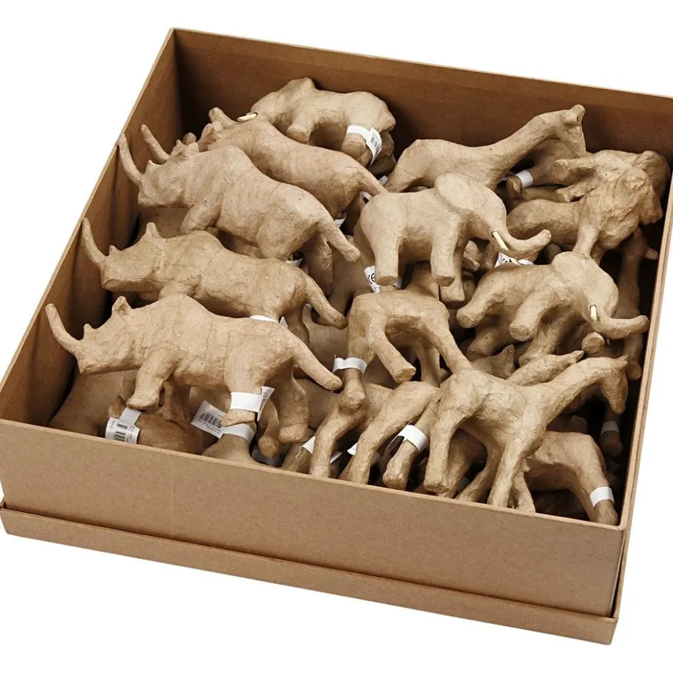 Creativ Company Savannah Animals| Figures, Eggs And Animals For Decorating
