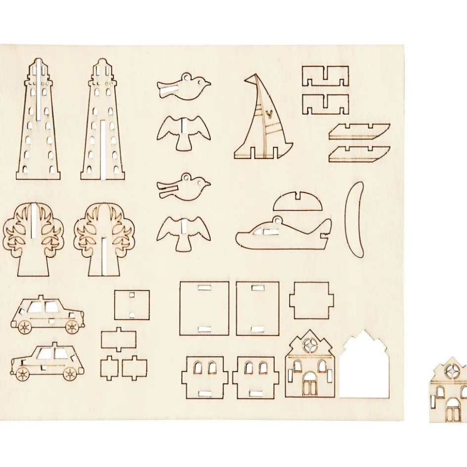 Creativ Company Self-Assembly Figures| Miniature