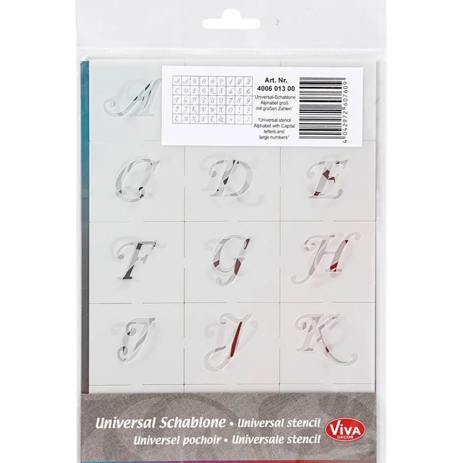 Viva Decor Shape Template| Stencils And Stamps
