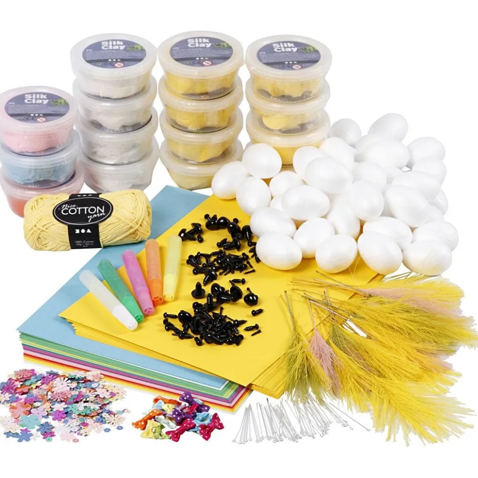 EasyKit Silk Clay building set| Creative Classroom Sets|Air Drying Clay And Modelling Compounds