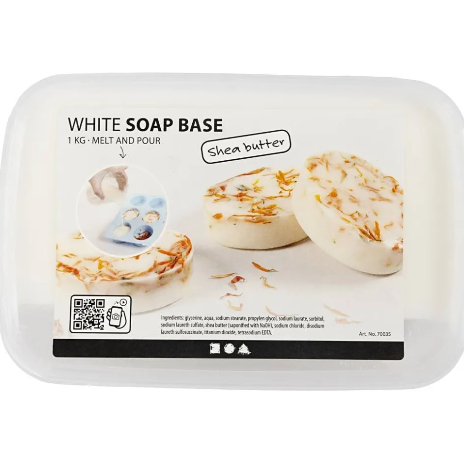 Creativ Company Soap Base with Shea Butter| Soap Making