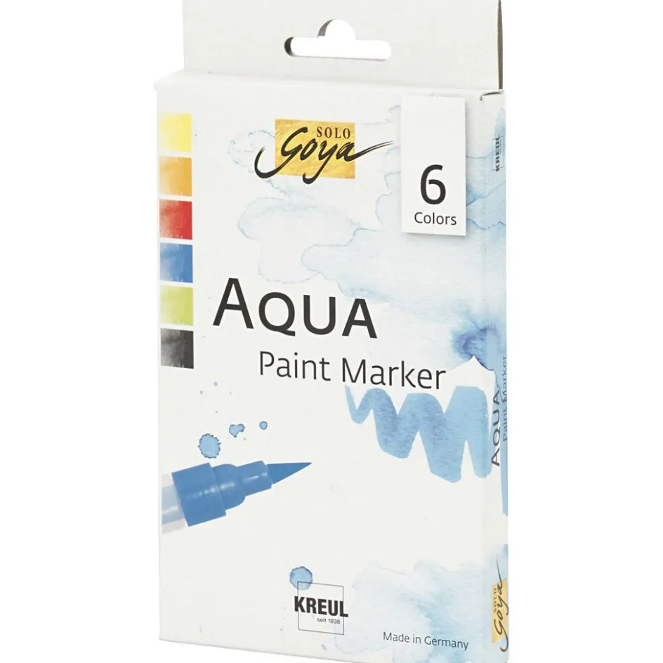 Creativ Company SOLO GOYA Aqua Paint Marker| Watercolour Paints
