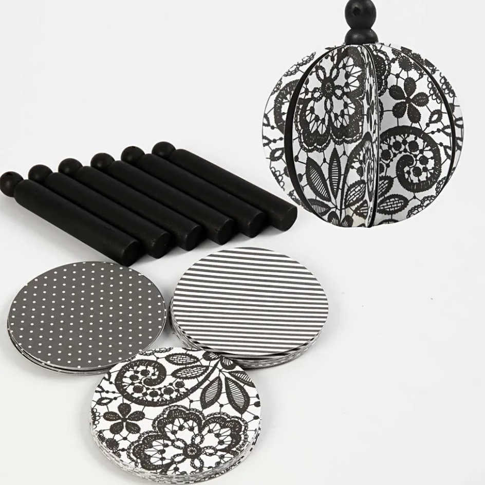 Vivi Gade Sphere Ornament| Paper Decorations And Paper Figures|Paper And Card