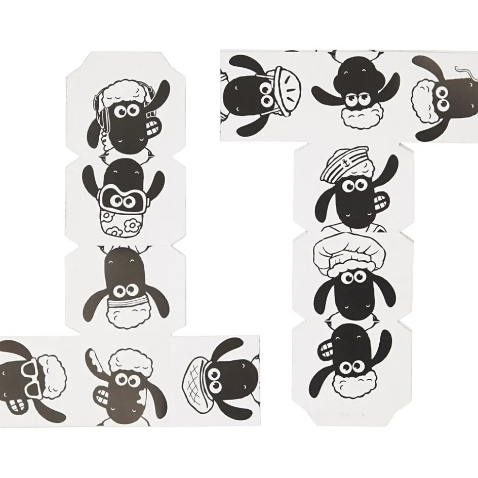Shaun the Sheep Stacking Blocks| Advent Gifts And Calendar Gifts|Toys Made From Paper And Cardboard