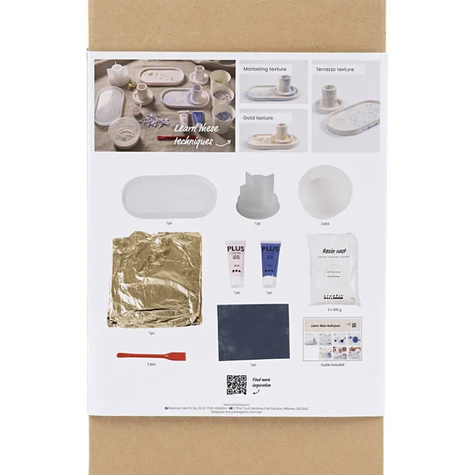 Creativ Company Starter Craft Kit Resin Casting| Resin Cast|Moulds