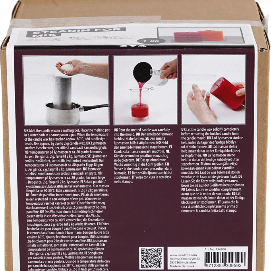 Creativ Company Stearin for mix| Candle Casting